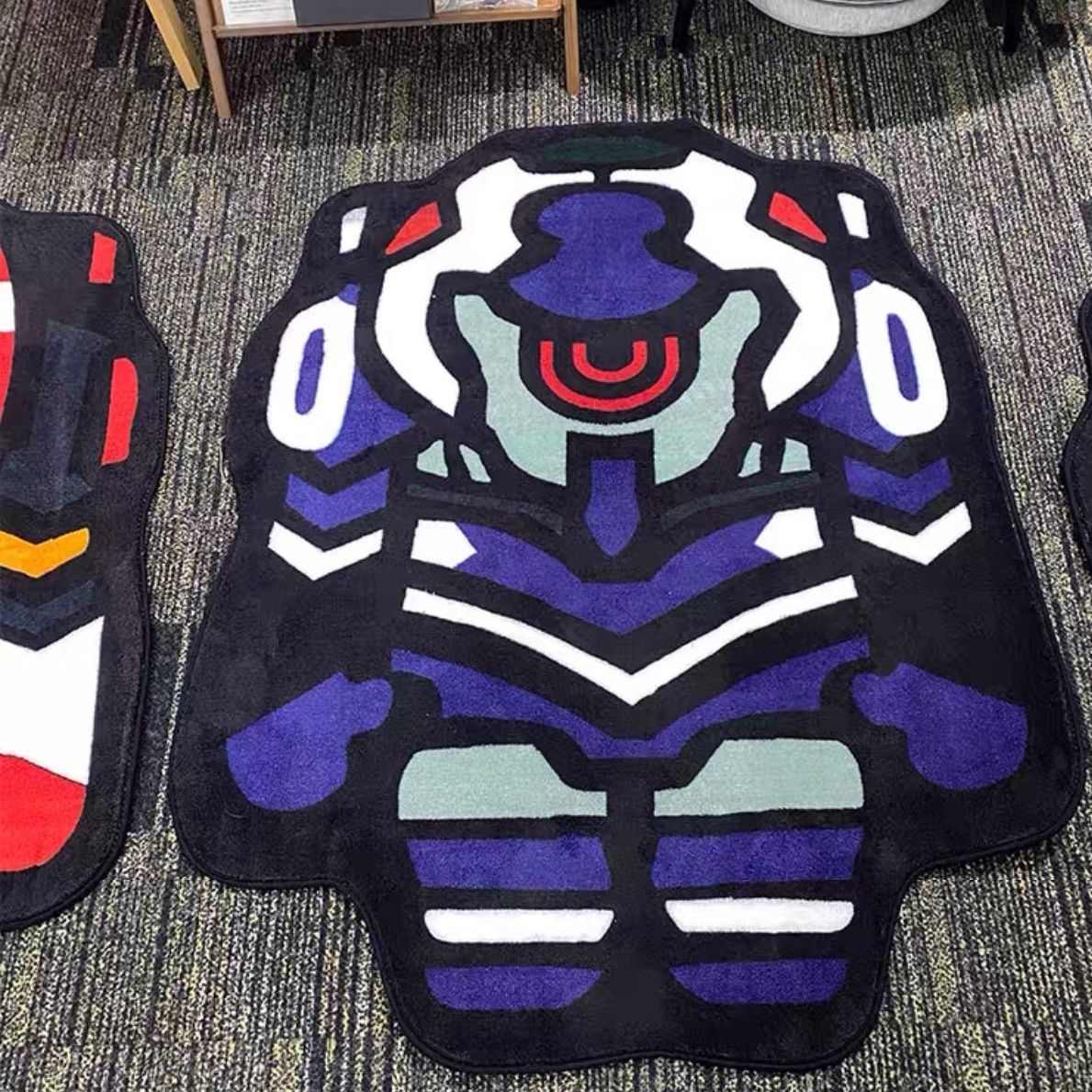 新世紀エヴァンゲリオンデザイナーぬいぐるみラグソフトドアマッ - Home Bathroom Mats のレビューと価格