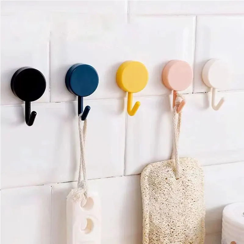 5-15 個の自己粘着フック強力な穴あけ不要コートバッグバス - Home Creation Bathroom のレビューと価格